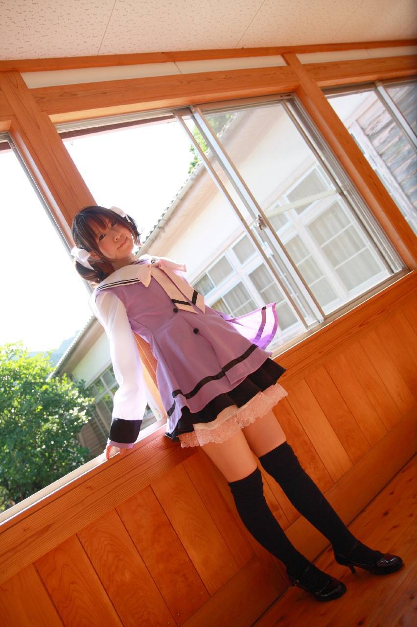 [Cosplay] 2013.04.05 Neko  School Girl - 2 Cosplayers 2